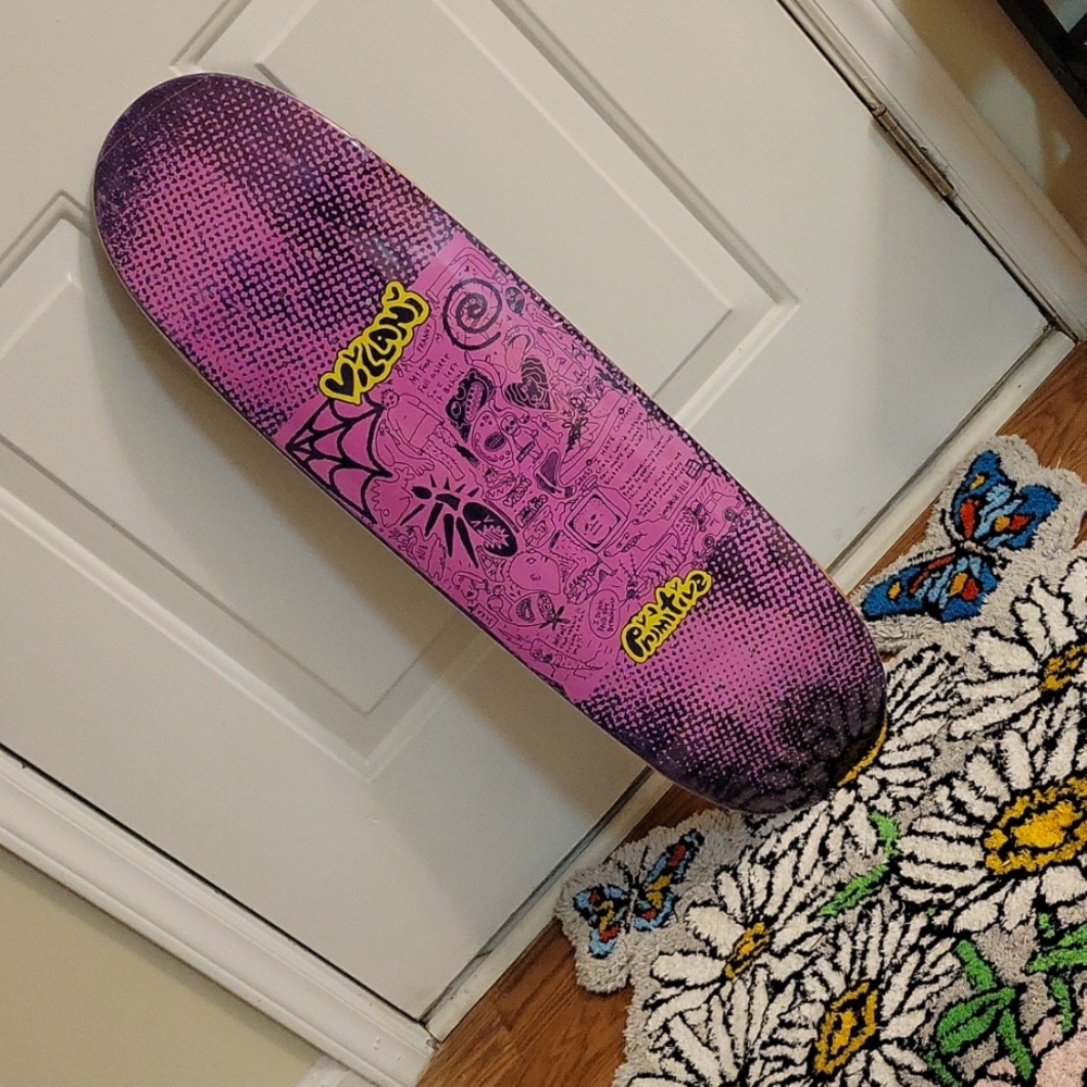 Primitive Franky Villani Skateboard Deck Egg shaped